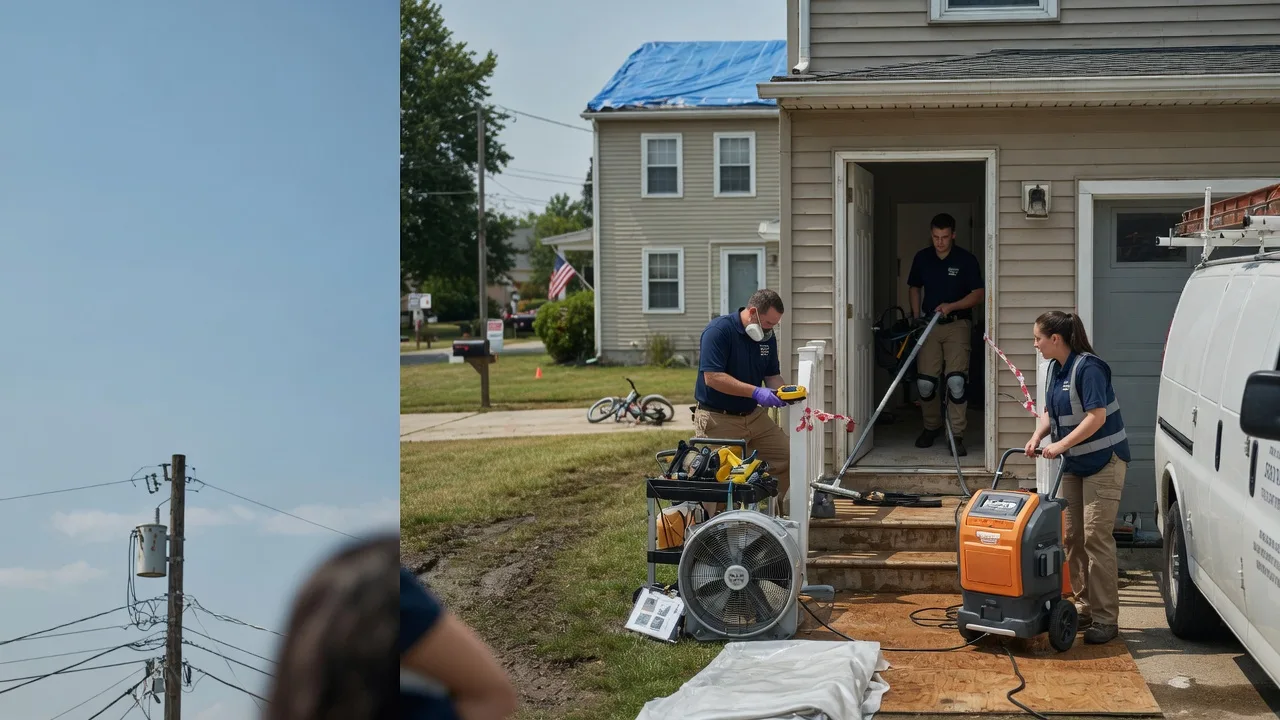 Water Damage Repair in West Manchester, OH near me